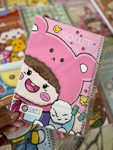 دفتر طرح دختر برند cute