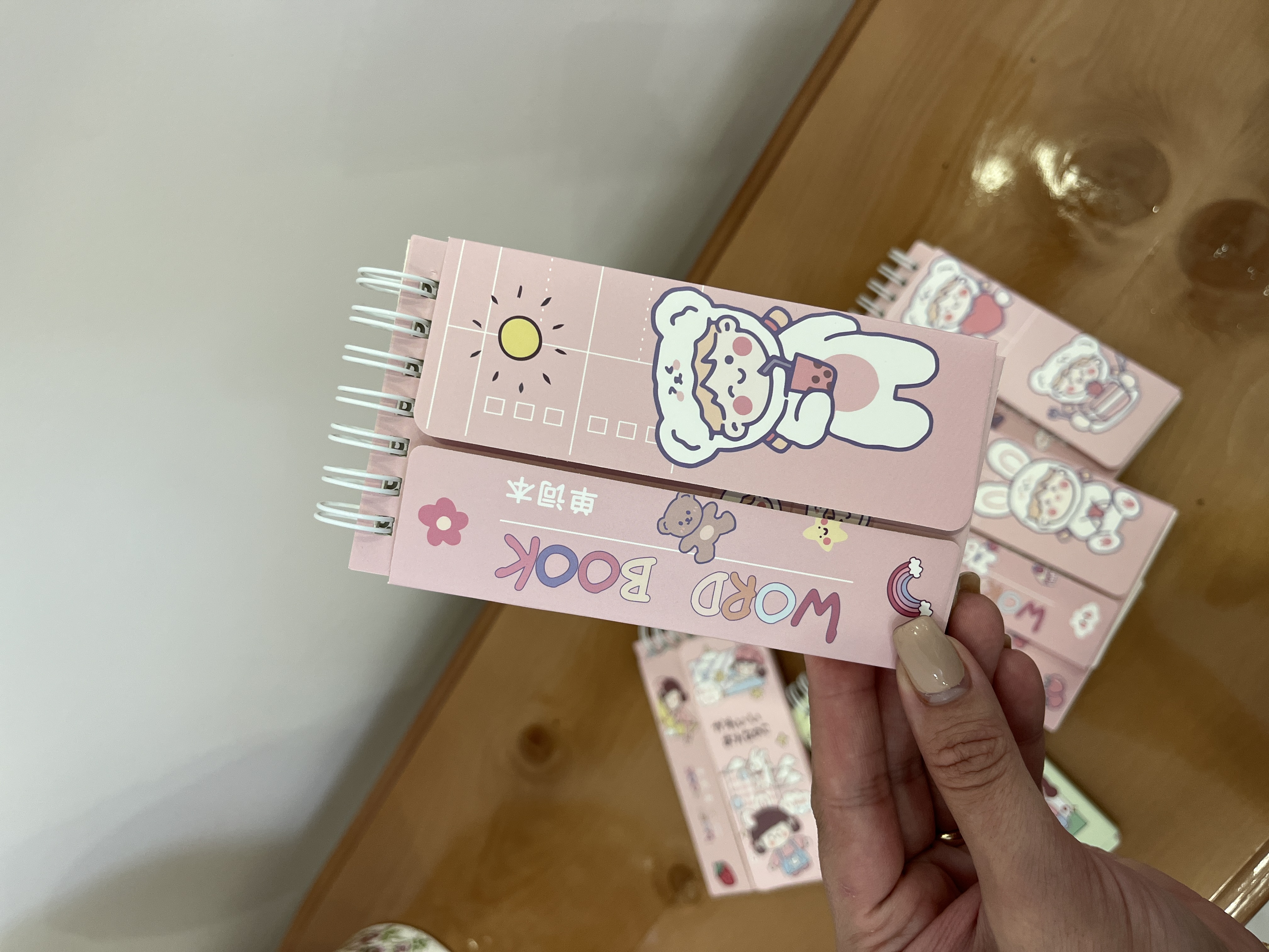 دفترچه لغت تمرین زبان