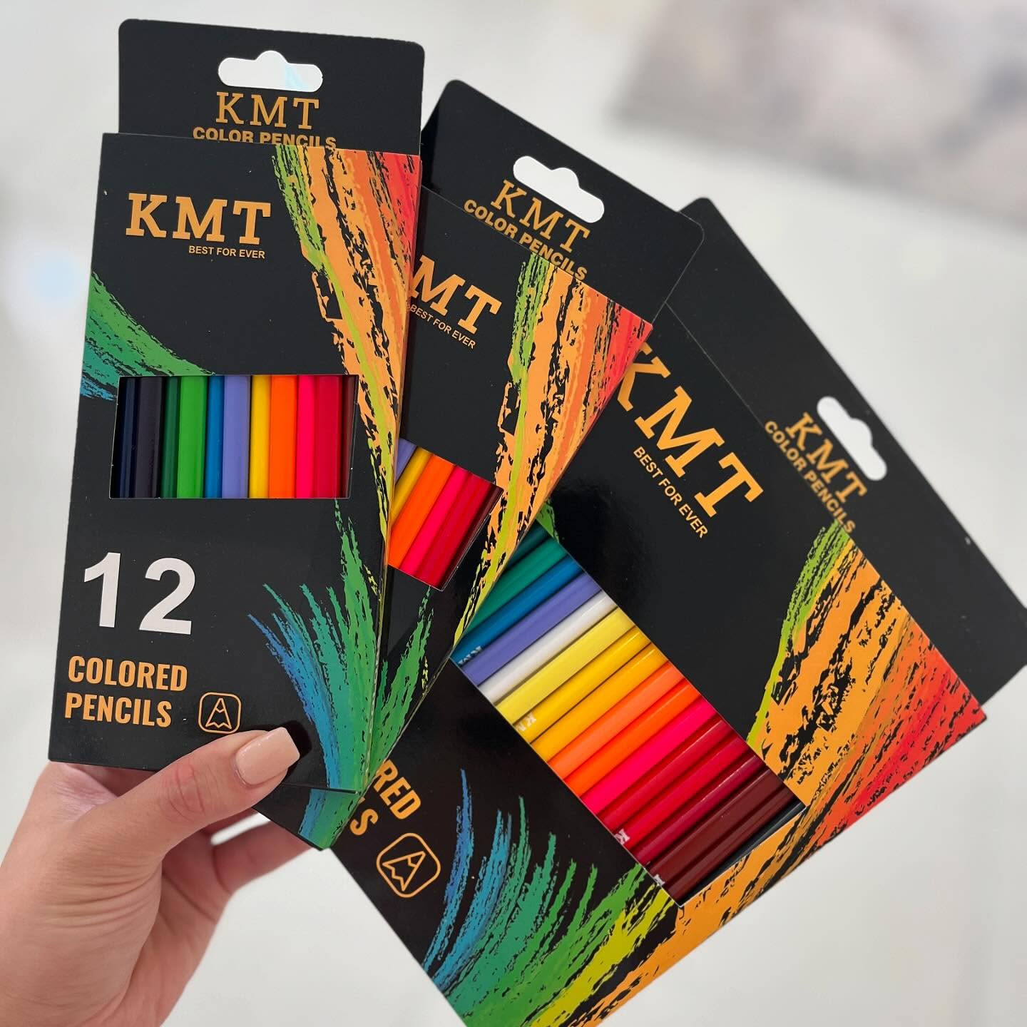 مدادرنگی ۲۴ رنگ برند kmt