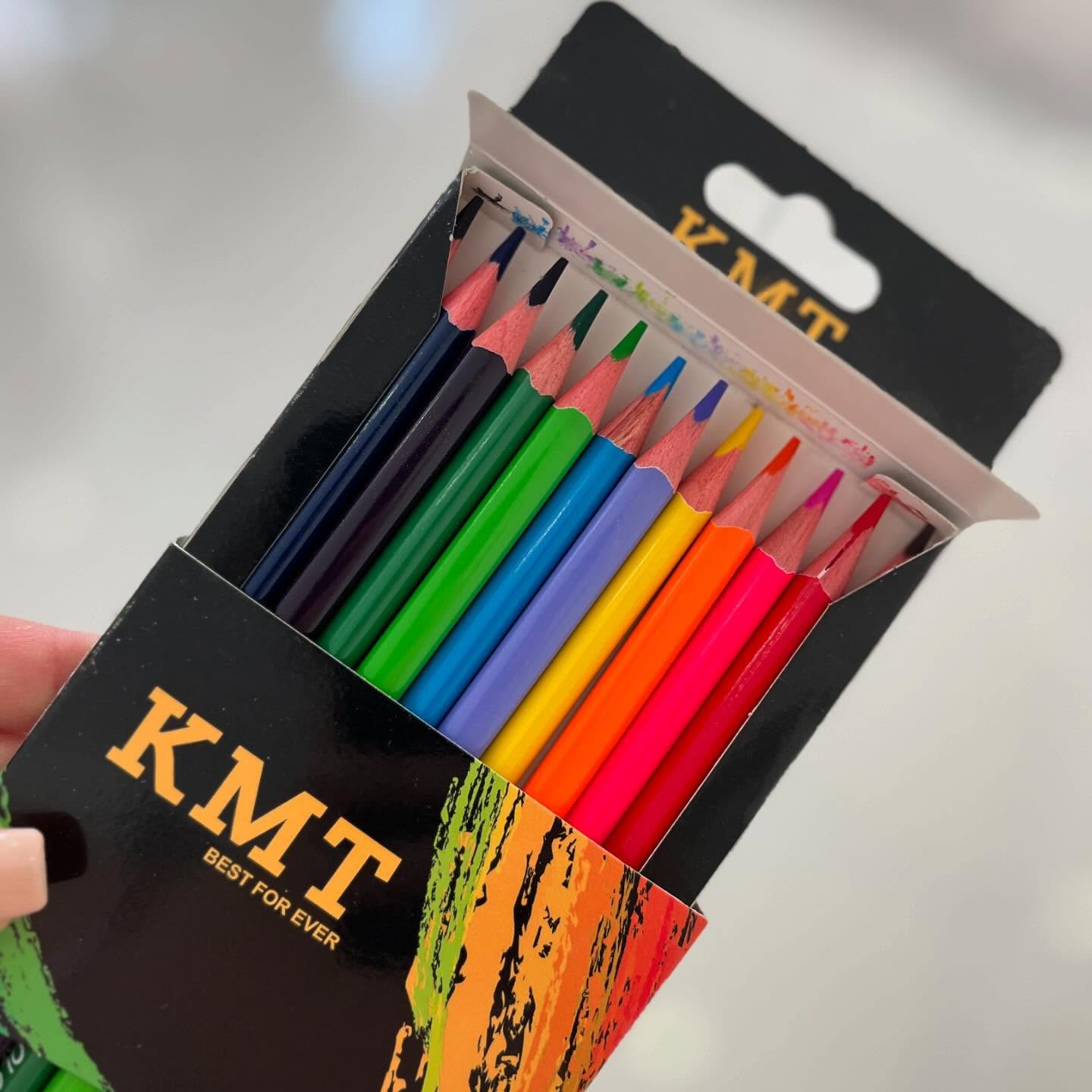 مدادرنگی ۱۲ رنگ برند kmt
