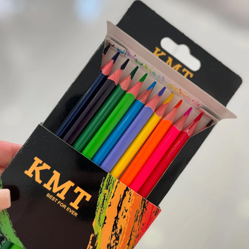 مدادرنگی ۱۲ رنگ برند kmt